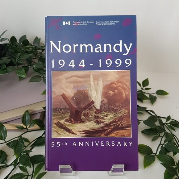 Book Normandy 1944-1999 55th Anniversary Veterans Affairs Canadian Military - Picture 5 of 6